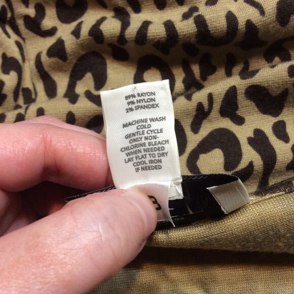 Ann Taylor Loft Animal Print Dress NWOT - Picture 6 of 8